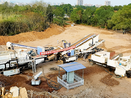 新余市首条建筑垃圾处置生产线投产，打造新余资源化项目典范