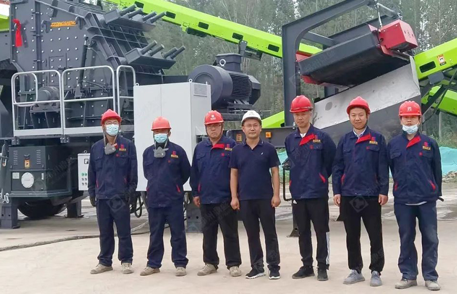 山东滨州二次合作建筑固废项目