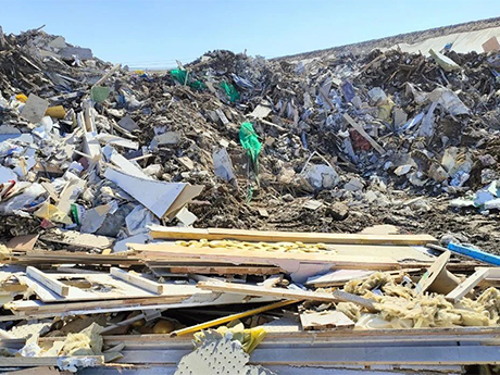 陕西省西安市年处理100万吨装修垃圾、建筑垃圾处置生产线有序建设中