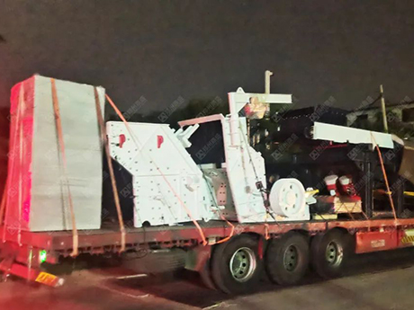 这套建筑垃圾处理设备得到客户好评