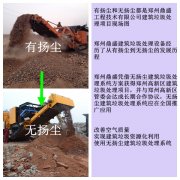 建筑垃圾处理：河南省建筑垃圾破碎整个过程视频曝光
