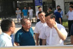 热烈欢迎国家住建部副部长倪虹一行参观湖南建工建筑垃圾处理
