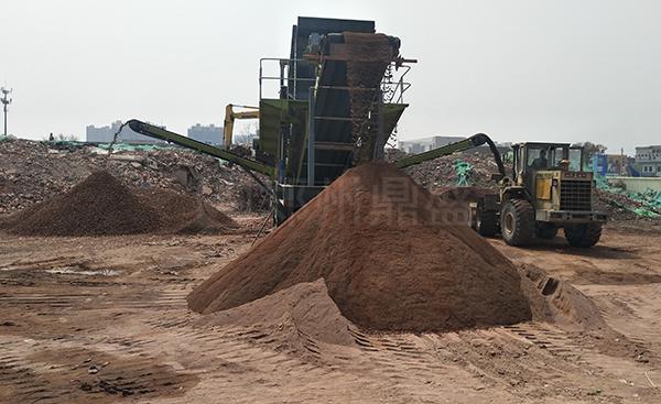 建筑垃圾专用移动式破碎站
